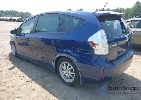 2013 Toyota Prius V Three из США, поврежденный, VIN JTDZN3EUXD3227206
